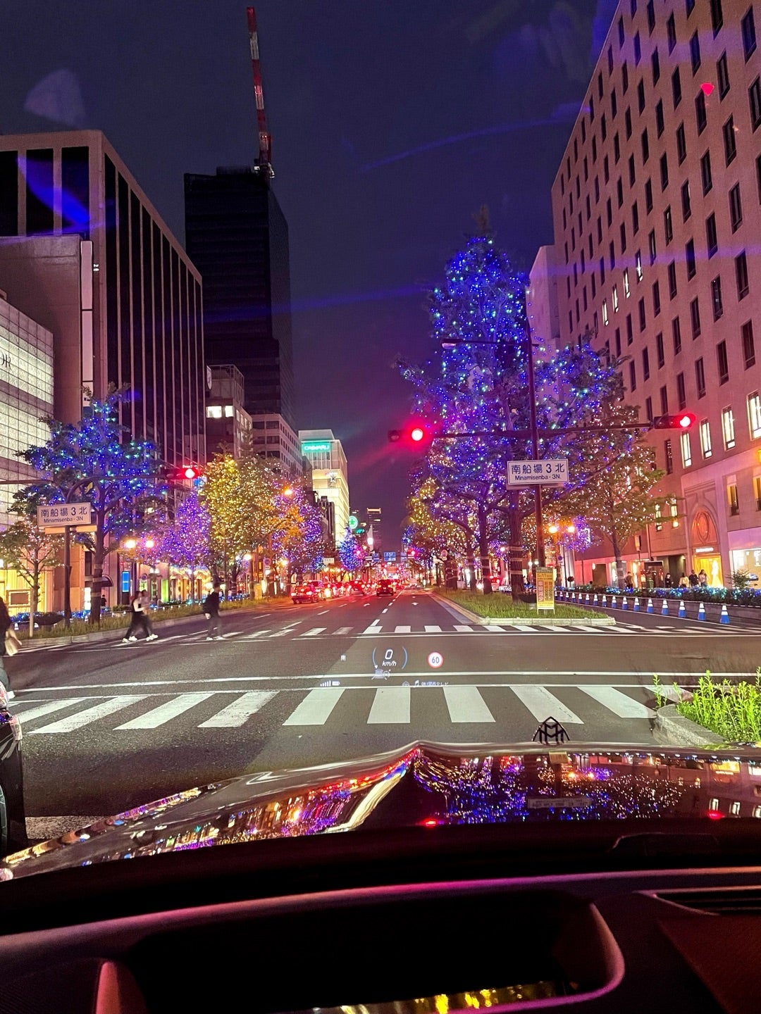 愛之助 大阪のイルミネーション