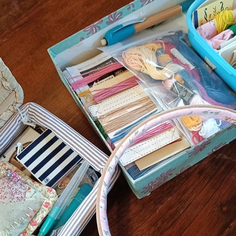 パートを辞め思い起こしたハンドメイドの画像