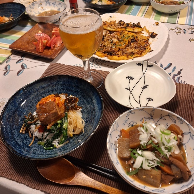 友人が用意してくれたありがたい夕飯の画像