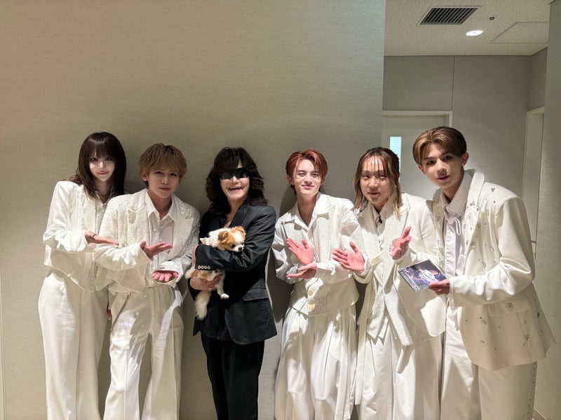 龍玄とし 秀樹さんご子息との共演の画像