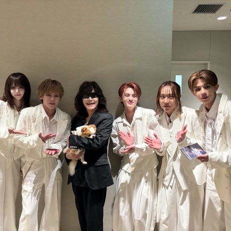 龍玄とし 秀樹さんご子息との共演の画像