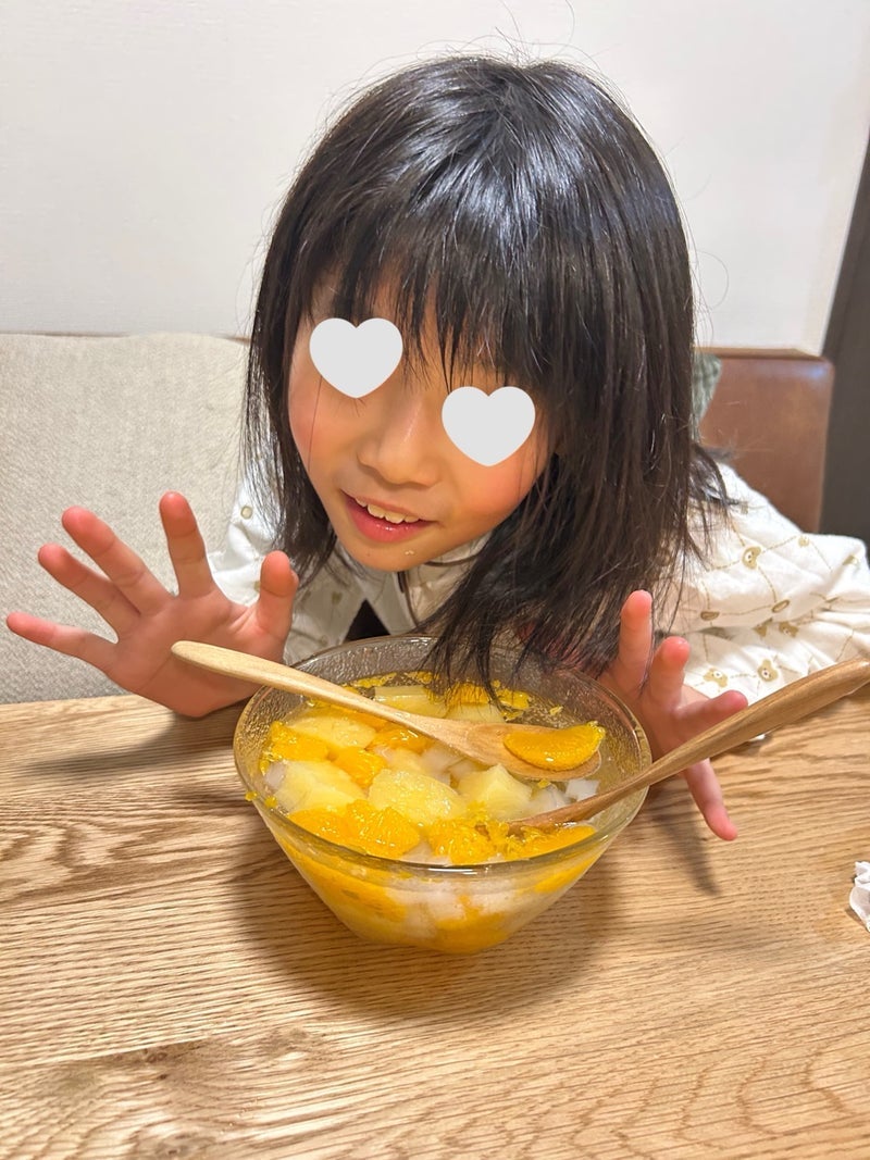 フルーツポンチの大人流の食べ方の画像