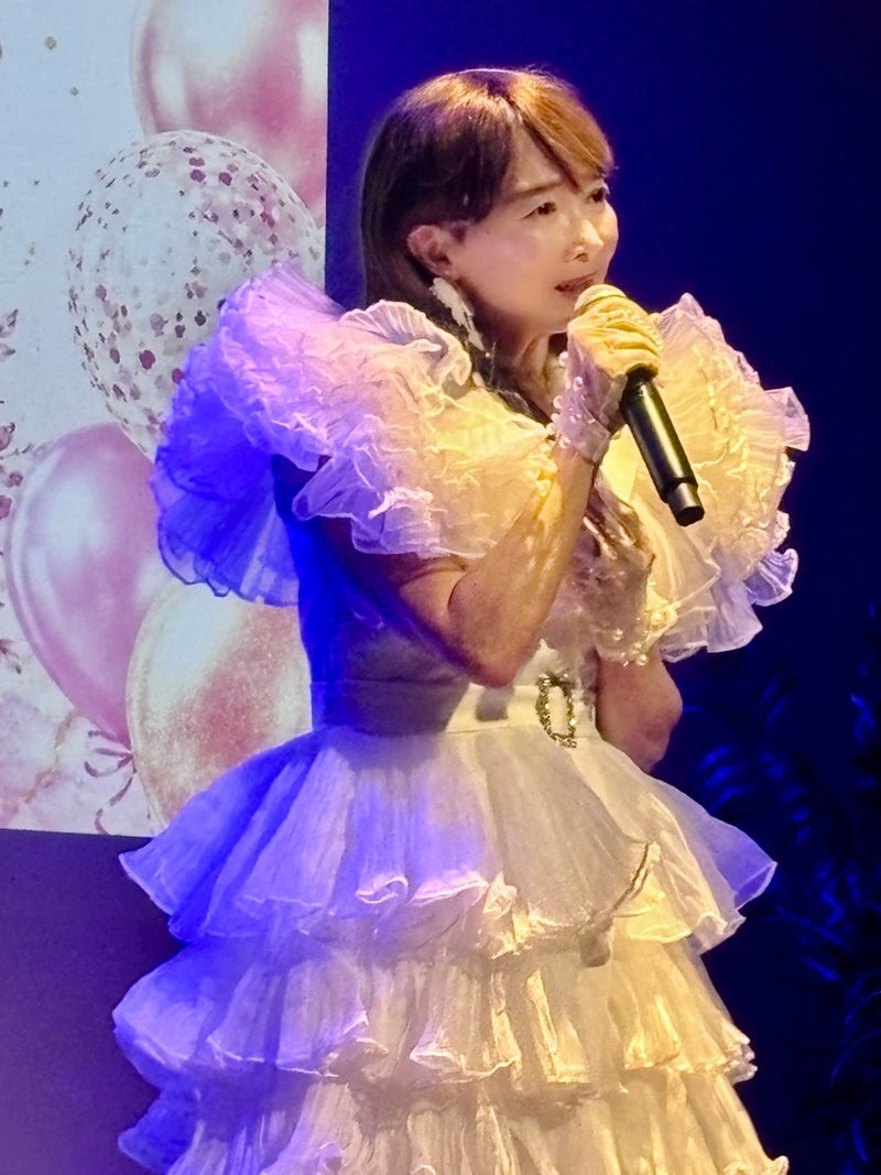 アグネス 初心に戻った誕生日ライブの画像