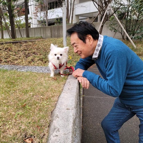 高橋英樹 諦めず話しかける愛犬の画像