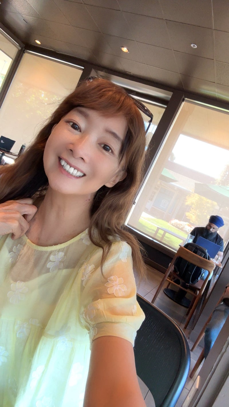 アグネス スタバでアイスティーの画像