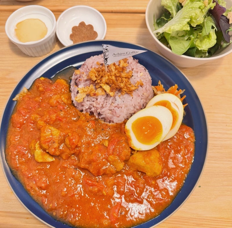 カレーもコーヒーも美味いランチの画像