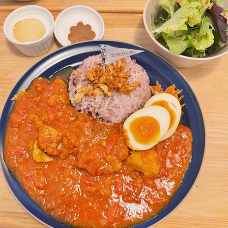 カレーもコーヒーも美味いランチの画像