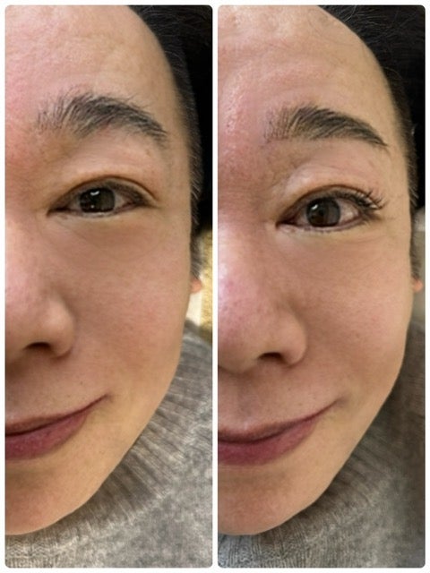 キレイにしてもらい目力アップ