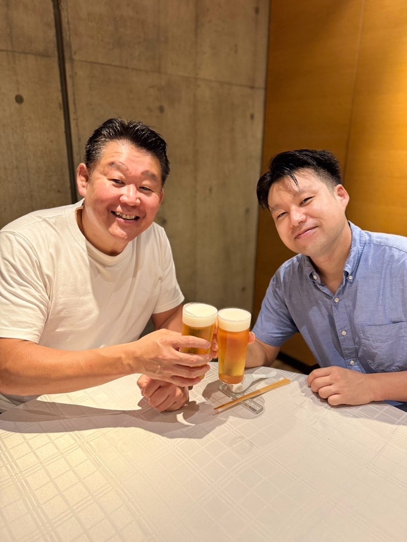 若乃花 息子と何年ぶりかの食事の画像