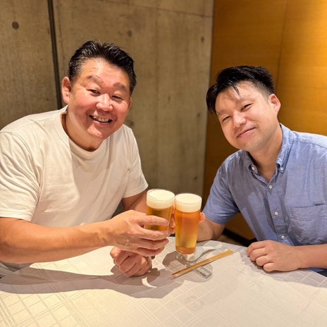 若乃花 息子と何年ぶりかの食事の画像