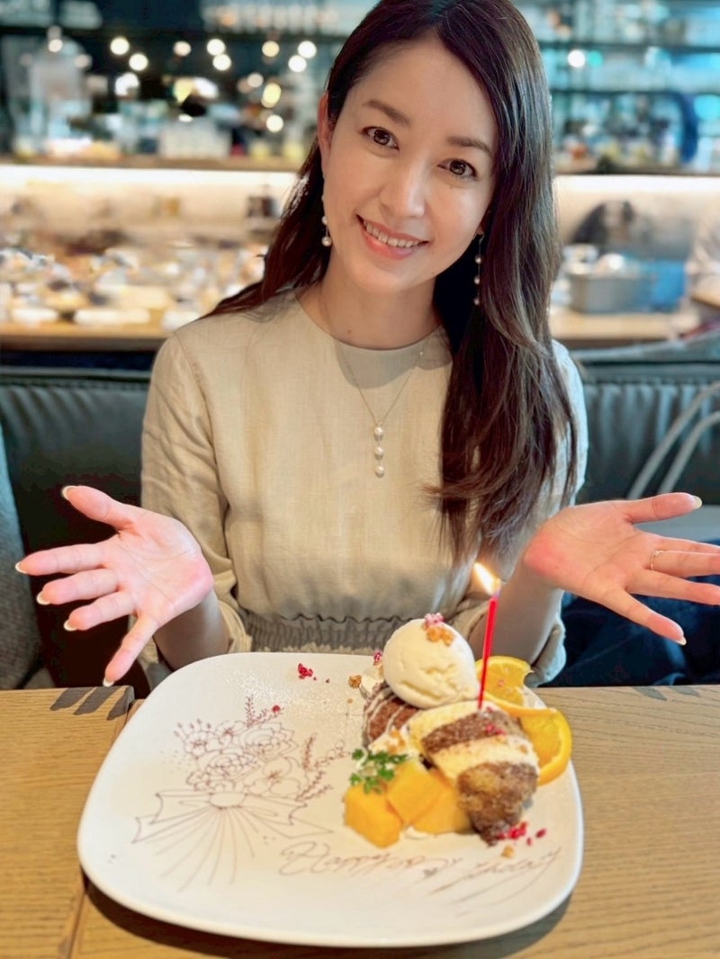 細川直美 少し早い誕生日をお祝いの画像