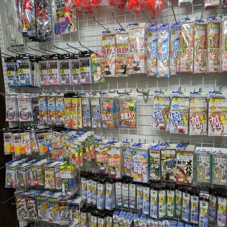 リニューアルで多すぎるエサ釣り用品の画像