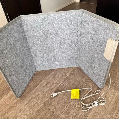 隙間に収納できるお気に入りの暖房の画像