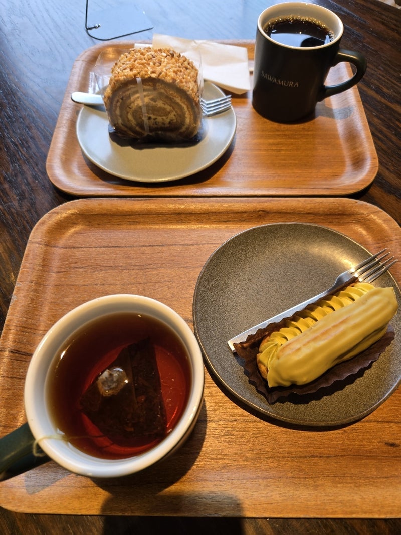 お友達とのお茶とファッション相談の画像