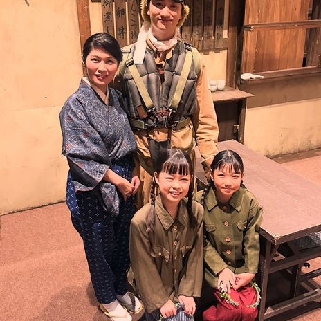 次男と姪っ子の姿が重なる舞台の役の画像
