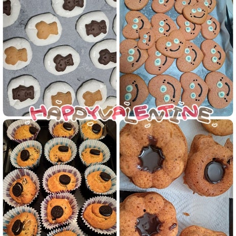 娘が張り切って作ったバレンタインの画像