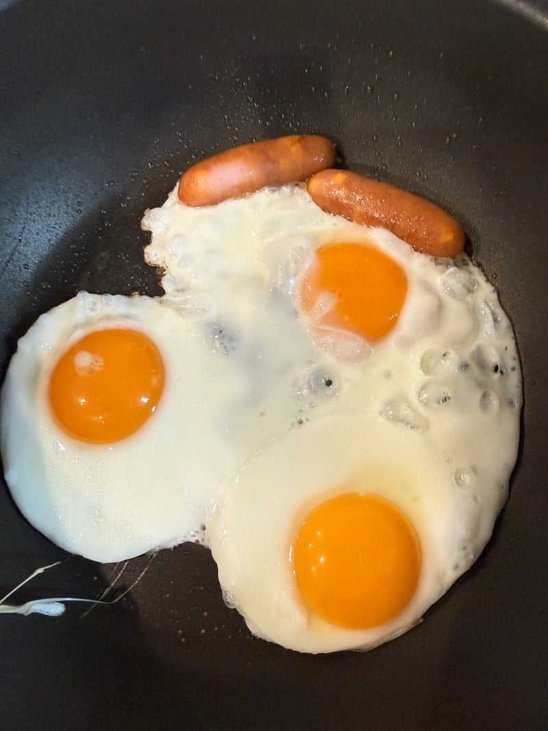 ど緊張の朝でもしっかり食べたご飯の画像