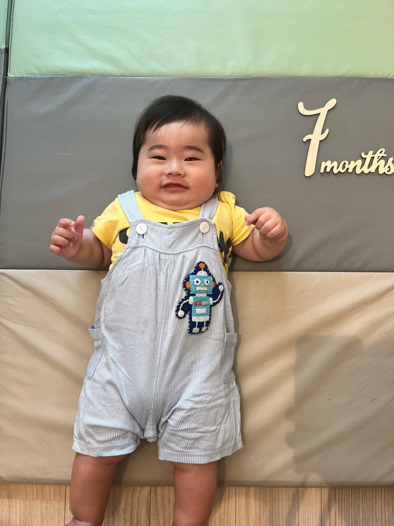 生後7か月で10kgを超えた次男