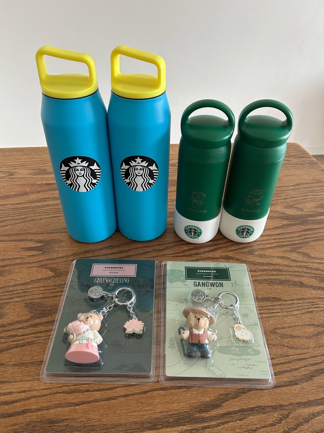 韓国旅行で購入したスタバグッズ
