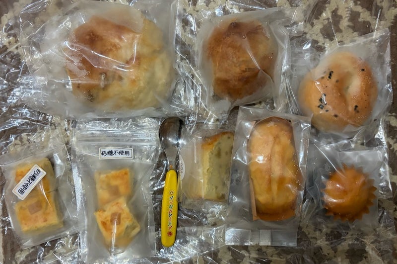 ブロ友のパンを夫と試食した感想の画像