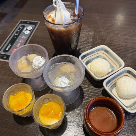 お腹いっぱいでも別腹のデザートの画像