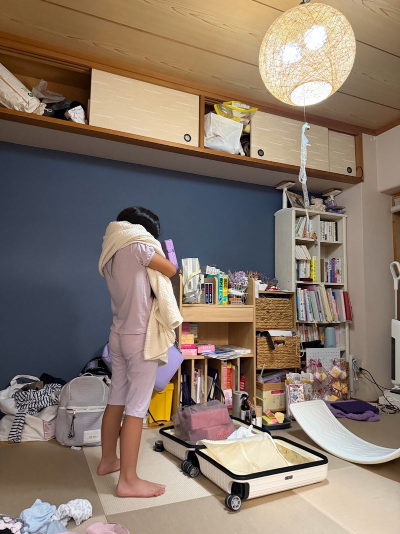 クロ 娘のクセが強い旅行の荷物の画像