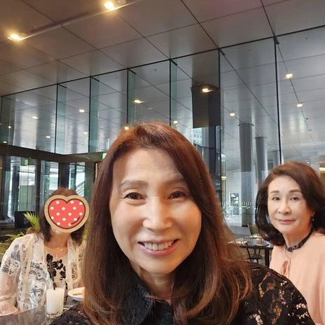 いろんな話で笑いすぎたランチの画像