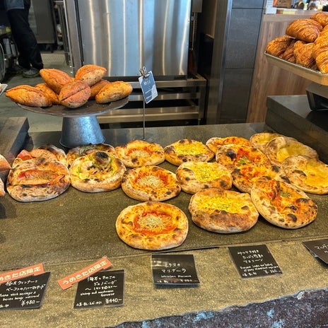 大満足のパン屋のモーニングの画像