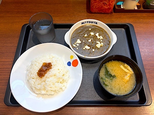 松屋の個人的に感動レベルのカレーの画像