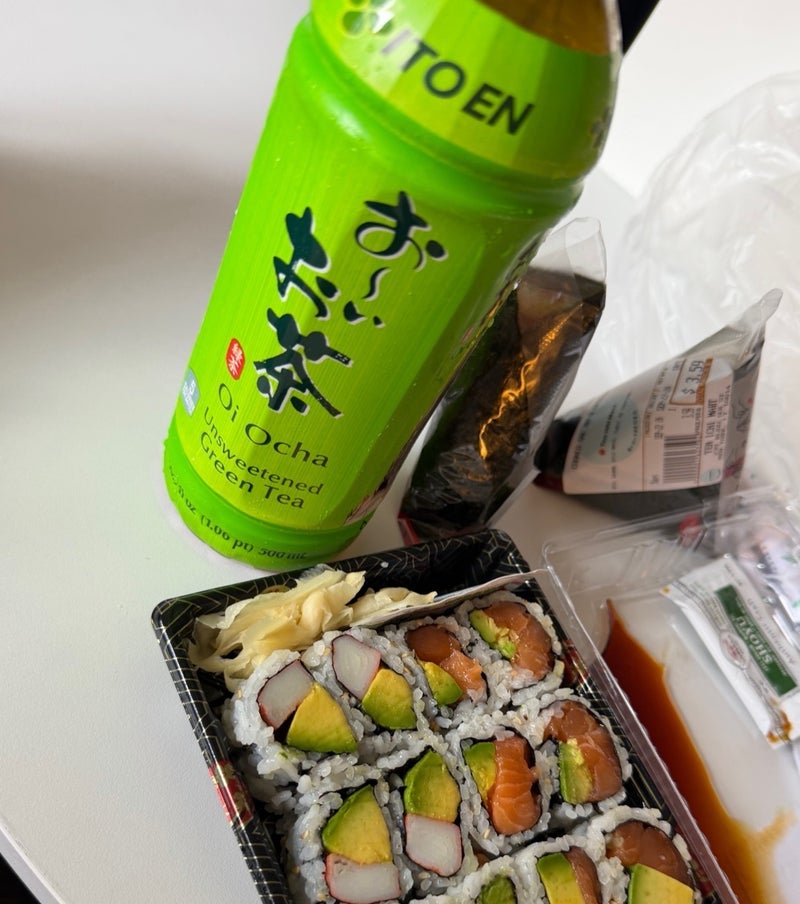 市川團十郎 無事に戻り食べた寿司の画像