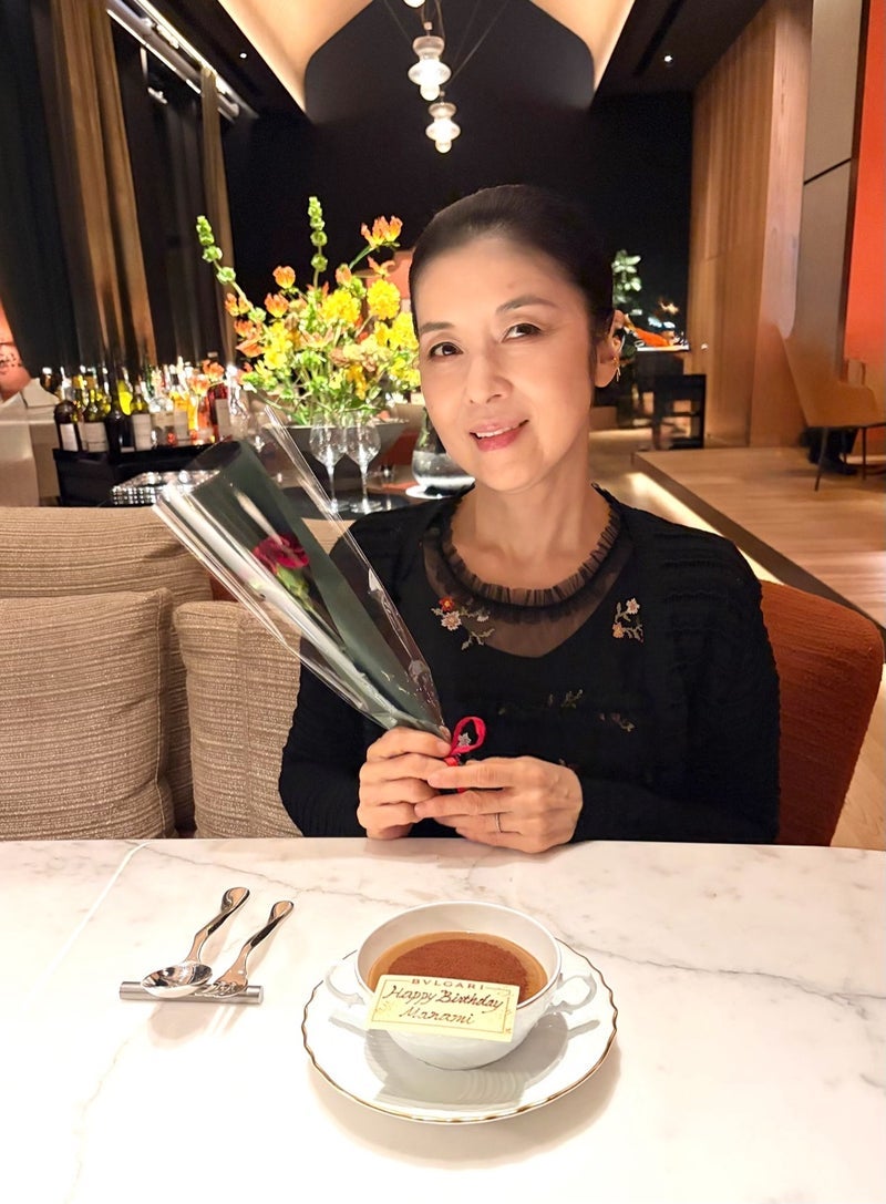 藤あや子 夫が選んだ誕生日ディナーの画像