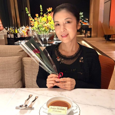 藤あや子 夫が選んだ誕生日ディナーの画像