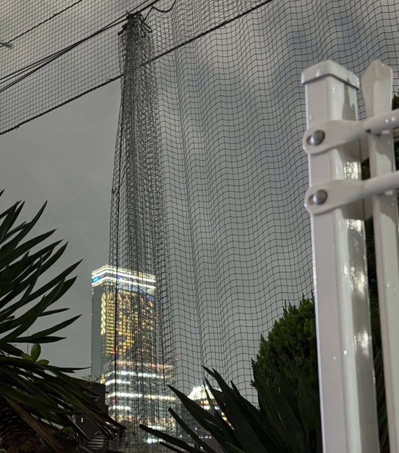 雨でもできた夜のサッカー練習の画像