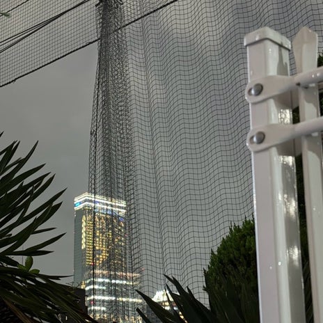 雨でもできた夜のサッカー練習の画像