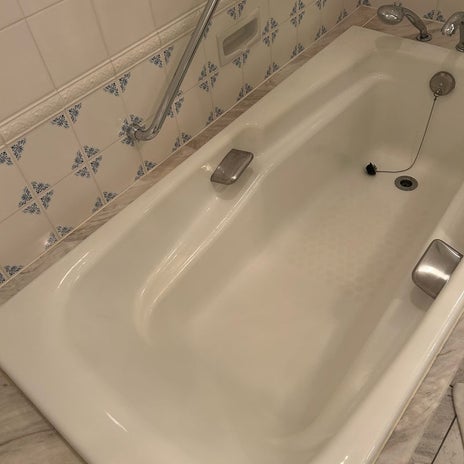 半泣きになったホテルの激アツ湯船の画像