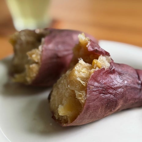 細川直美 お昼ご飯代わりの焼き芋の画像