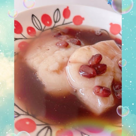 売り切れていることが多いぜんざいの画像