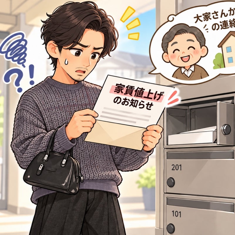 ヒデ 家賃値上げが半額になった件の画像
