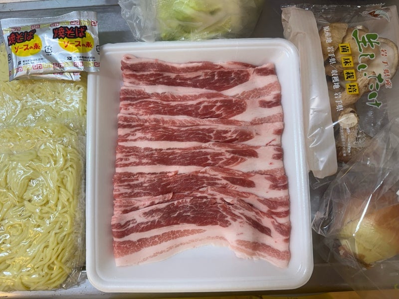 熊田曜子 子供への豪華な焼きそばの画像