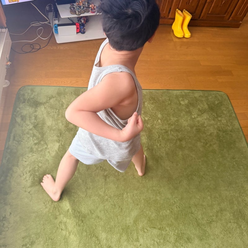 厚くなってきた腰回りに毎日の運動の画像