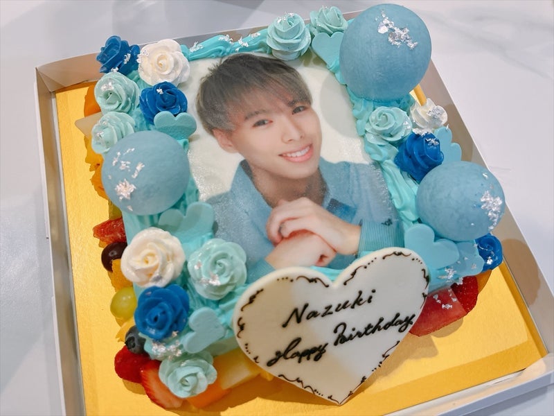 渡辺美奈代 次男のお誕生日ケーキの画像