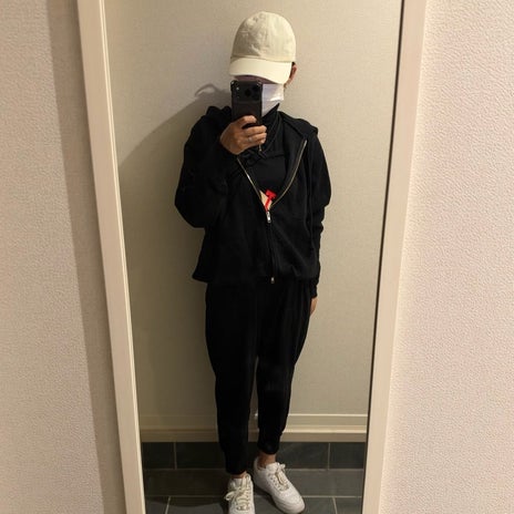 だいた 履き慣れたエアフォース1の画像