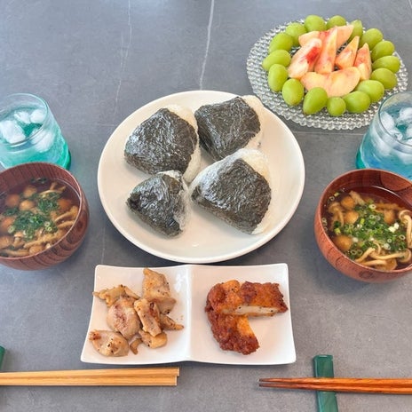 お盆休みにハマったおにぎり作りの画像
