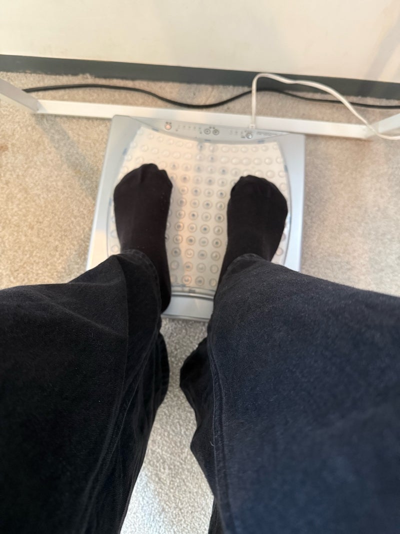 20年使ったフットウォーマーを廃棄の画像