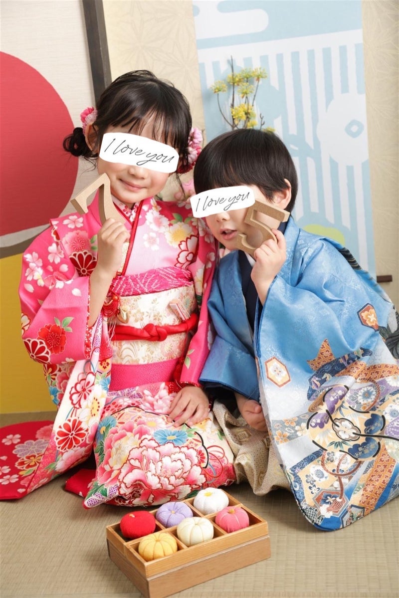 想い出詰まる二児の七五三物語の画像