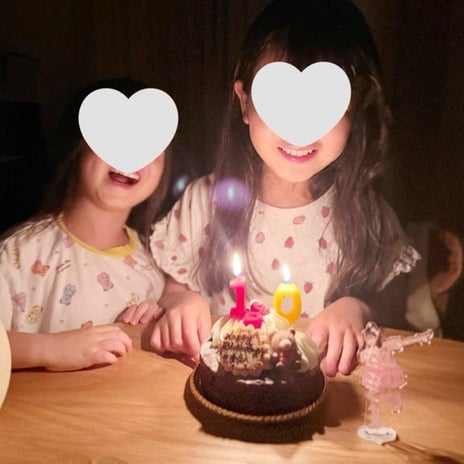 娘に頼まれたオリジナルケーキ注文の画像