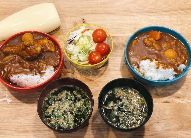 中辛でも意外と食べられるカレーの画像