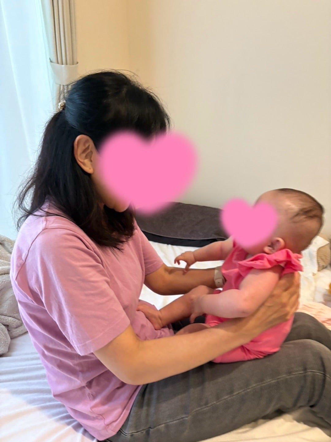 ネイボール 遊びに来ている義母