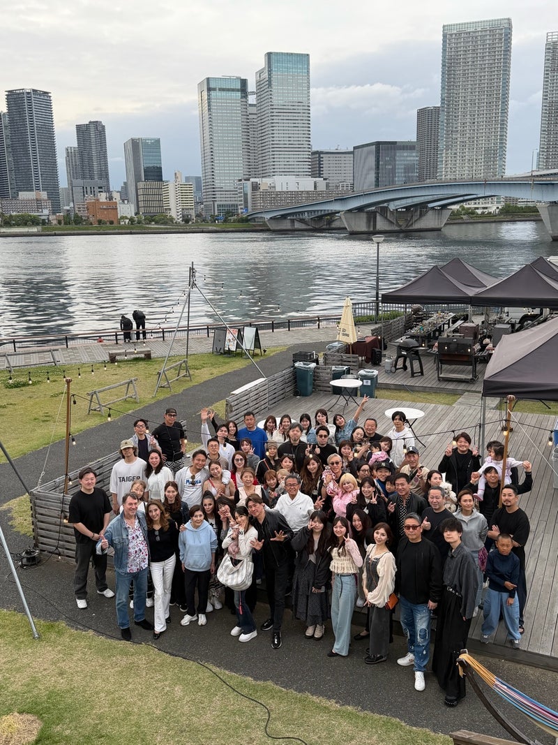 川崎麻世 70人の仲間とBBQ大会の画像