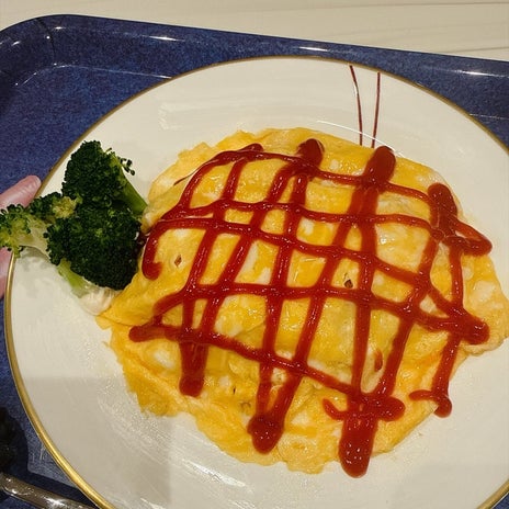 小川菜摘 たまご布団オムライスの画像